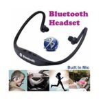 Reproductor auriculares con bluetooth Fm ranura sd negro