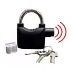 Candado con alarma traba disco moto bici - Imagen 3