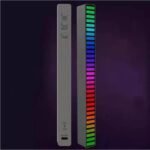 Luz led barra multicolor ritmo musica rgb gamer - Imagen 4