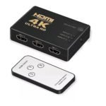 Adaptador Hdmi multiplicador de 3 puertos Hdmi 4k Ultra Hd - Imagen 3