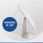 Espejo de maquillaje pantalla táctil luz led giratorio 180 - Imagen 5