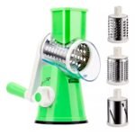 Cortador rallador molinillo queso verduras manual giratorio