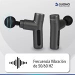 Masajeador pistola portable Suono recargable Snmc-1002 - Imagen 4