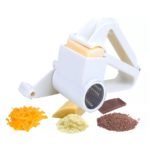 Rallador de queso vegetales manual rotatorio