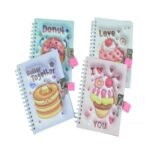 Diario intimo agenda con candado kawaii