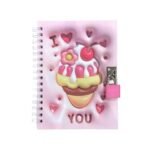Diario intimo agenda con candado kawaii - Imagen 6
