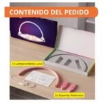 Lampara media luna mesa escritorio led - Imagen 4