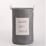 Canasto ropa sucia cesto tela Wash dry fold - Imagen 2