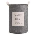 Canasto ropa sucia cesto tela Wash dry fold