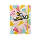Libreta anotador " Hip hip hooray "