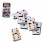 Domino juego de mesa lata X28 piezas - Imagen 6