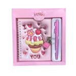 Diario Intimo + candado + lapicera 18X20