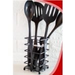 Escurridor de cubiertos de hierro cuadrado - Imagen 4