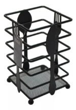 Escurridor de cubiertos de hierro cuadrado - Imagen 2