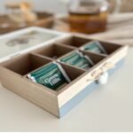 Caja de te madera grande corazon - Imagen 4