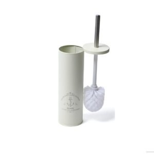 Escobilla de baño para limpiar inodoro Ancla blanca
