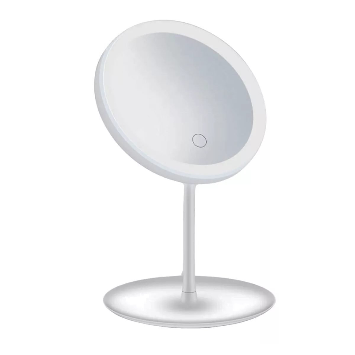 07334 Espejo touch para maquillaje luz led 3 tonos táctil usb - Imagen 1