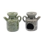 Hornito aromaticos de ceramica para esencias tetera - Imagen 5