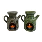 Hornito aromaticos de ceramica para esencias tetera