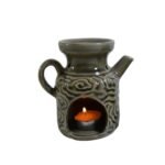 Hornito aromaticos de ceramica para esencias tetera - Imagen 3