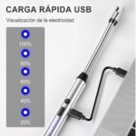 Encendedor eléctrico chispero recargable usb arco plasma - Imagen 9
