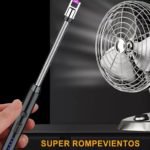 Encendedor eléctrico chispero recargable usb arco plasma - Imagen 3