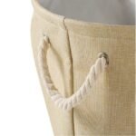 Cesto para ropa sucia canasto lino 40x50 - Imagen 5