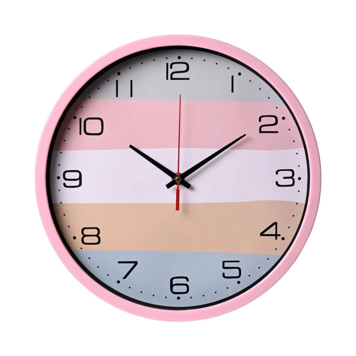 510576-1600-auto-Photoroom Reloj de pared colores lineas decoracion - Imagen 1