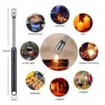 Encendedor eléctrico chispero recargable usb arco plasma