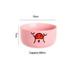 Bowl recipiente de ceramica cerdito