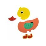 Rompecabezas de madera 3D didactico pato - Imagen 2