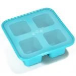 Cubetera hielera silicona 4 cubos XL con tapa si o si - Imagen 5