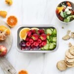 Contenedor rectangular inoxidable tapa bambu - Imagen 7