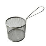 Canasto Para Servir Acero Inoxidable 11 Cm Diametro