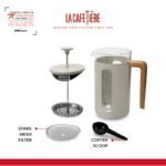Cafetera Pisa Acero Inox La Cafetière 8 Tazas - Imagen 2