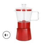 Cafetera Verona vidrio 6 Tacitas - Imagen 7