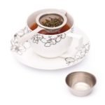 Colador de té con soporte acero inoxidable Masterclass - Imagen 3