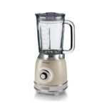 Licuadora Vintage Beige retro vaso de Vidrio Ariete 583