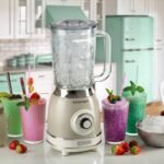 Licuadora Vintage Beige retro vaso de Vidrio Ariete 583 - Imagen 9