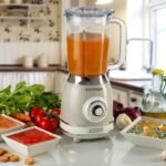 Licuadora Vintage Beige retro vaso de Vidrio Ariete 583 - Imagen 8