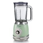Licuadora Vintage Verde retro vaso de Vidrio Ariete 583