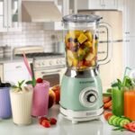 Licuadora Vintage Verde retro vaso de Vidrio Ariete 583 - Imagen 4