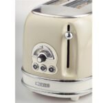 Tostadora Vintage Beige 2 Panes Retro Ariete 155 - Imagen 6