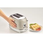 Tostadora Vintage Beige 2 Panes Retro Ariete 155 - Imagen 7