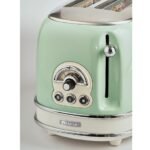 Tostadora Vintage Verde 2 Panes Retro Ariete 155 - Imagen 5