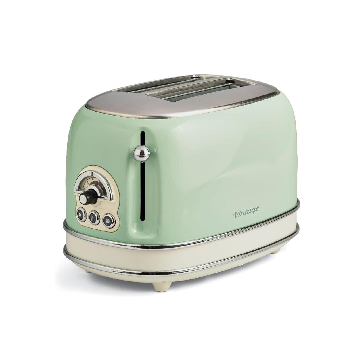 04605VER Tostadora Vintage Verde 2 Panes Retro Ariete 155 - Imagen 1