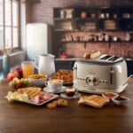 Tostadora Vintage Beige 4 Panes Retro Ariete 156 - Imagen 4