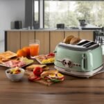 Tostadora Vintage Verde 4 Panes Retro Ariete 156 - Imagen 6