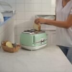 Tostadora Vintage Verde 4 Panes Retro Ariete 156 - Imagen 8