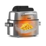 Freidora De Aire Peabody Con Grill 6 Litros 1600 Watts Pe-afg01ix Color Plateado - Imagen 8